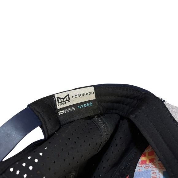 Melin Coronado Anchored Hydro Performance Snapback Rope Hat Blue 56‎ Cm - Picture 8 of 8